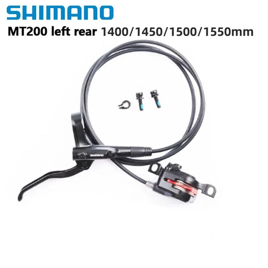 Shimano BR-MT200 Hydraulic Disc Brake Single Front or Rear MTB Brake, Multiple Hose Lengths