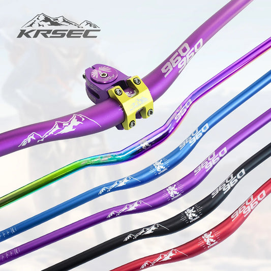 Upgraded 31.8mm MTB Riser Handlebar – Aluminum Alloy, 25mm Rise, 780mm Width