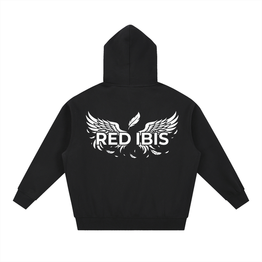 Red Ibis Essential Oversized Hoodie Black