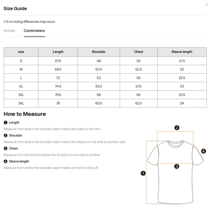 Custom T-Shirt (Number Design)