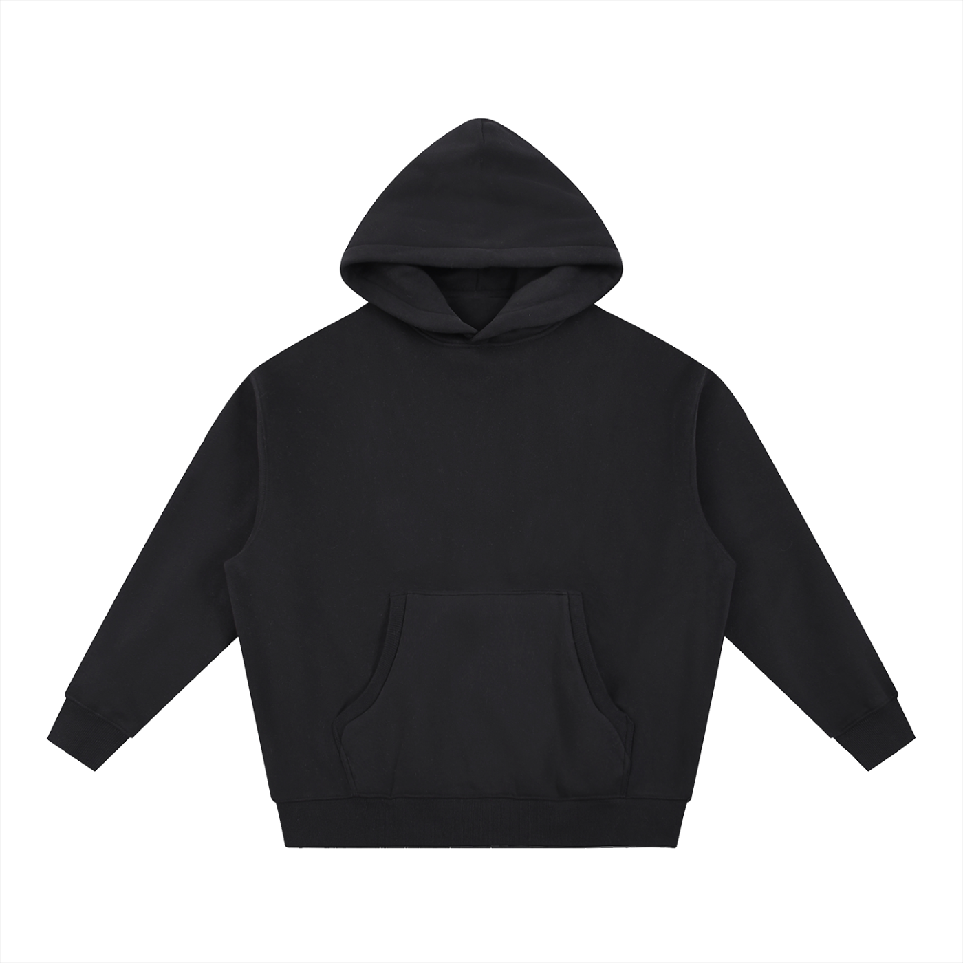 Red Ibis Essential Oversized Hoodie Black