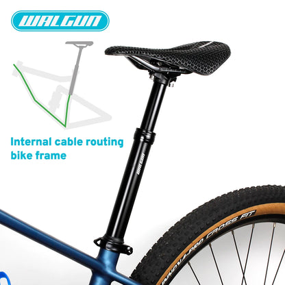 MTB Hydraulic Dropper Seat post – Remote Adjustable Telescopic Seat Post, 27.2/30.9/31.6mm