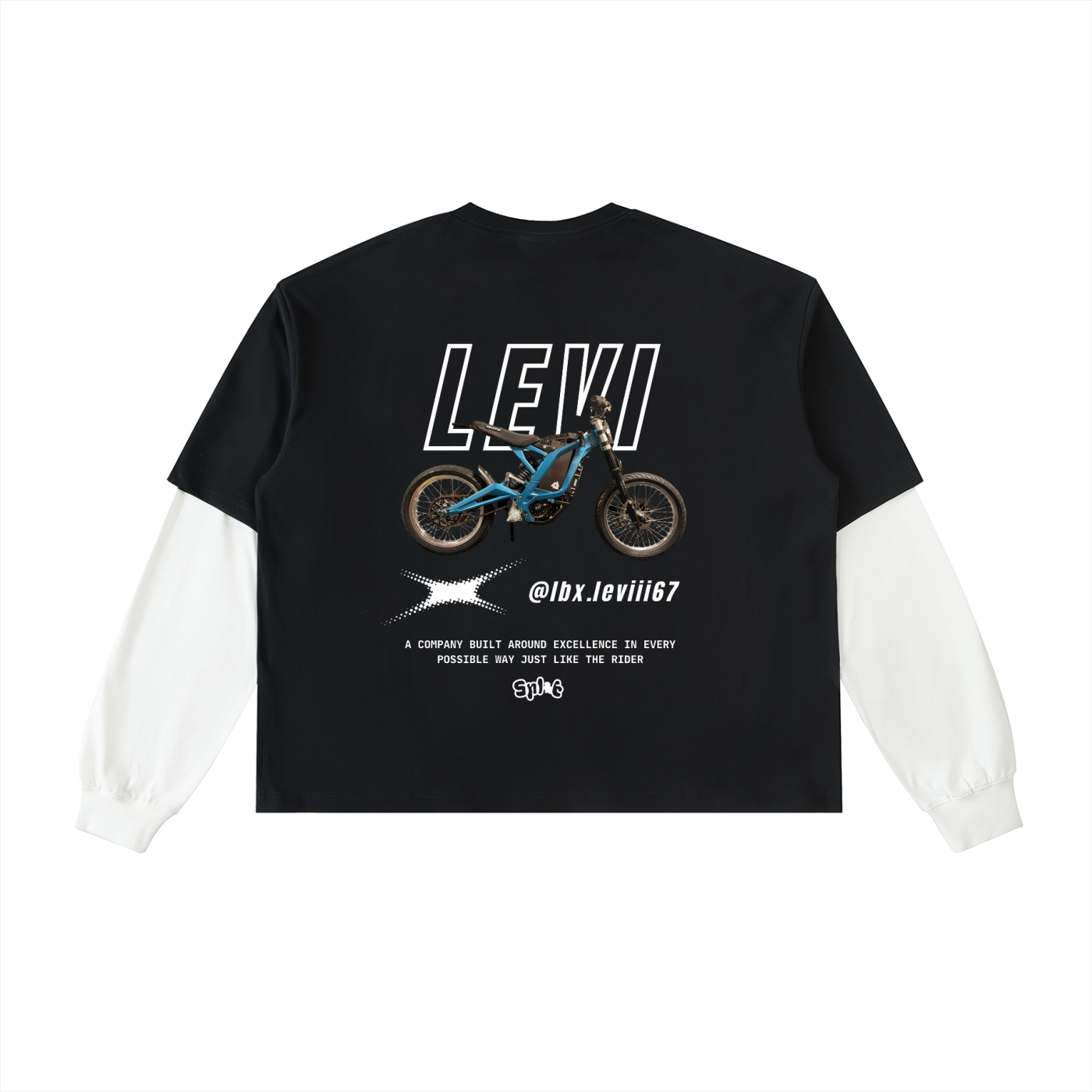 Custom Full Sleeve Tee (Logo Design)