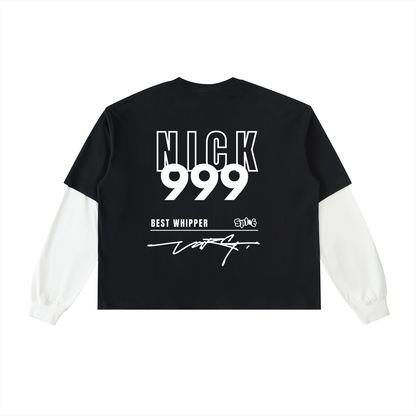 Custom Full Sleeve Tee (Number Design)