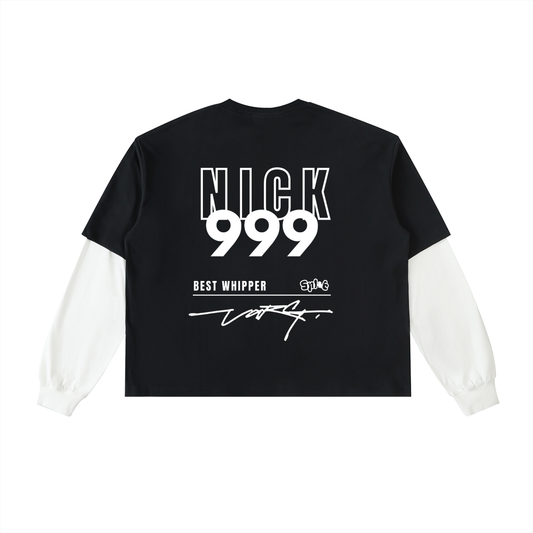 Custom Full Sleeve Tee (Number Design)