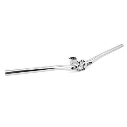 Upgraded Chrome 31.8mm Aluminum Alloy MTB Handlebar – Flat/Riser Bar, 640–800mm Widths