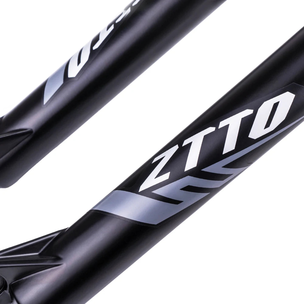 ZTTO MTB Air Suspension Fork 120mm Travel 26/27.5/29" QR 9mm Straight 1-1/8" Mountain Bike Fork
