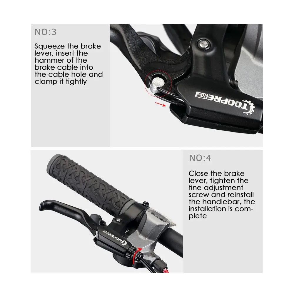 Upgraded Brake levers