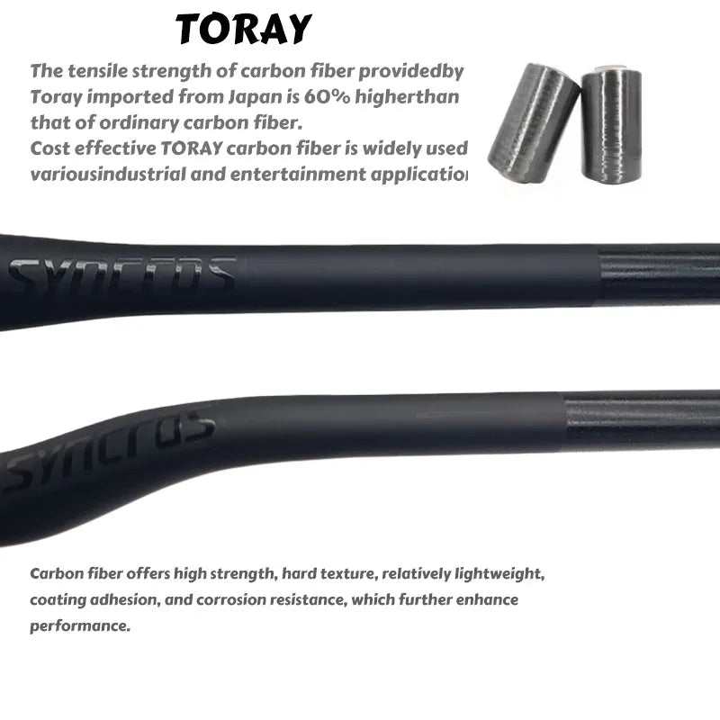 Upgraded Full Carbon Fiber MTB Handlebar – 31.8mm Straight/Riser Bar, 600–780mm Matte Finish