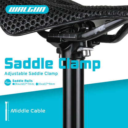 MTB Hydraulic Dropper Seat post – Remote Adjustable Telescopic Seat Post, 27.2/30.9/31.6mm