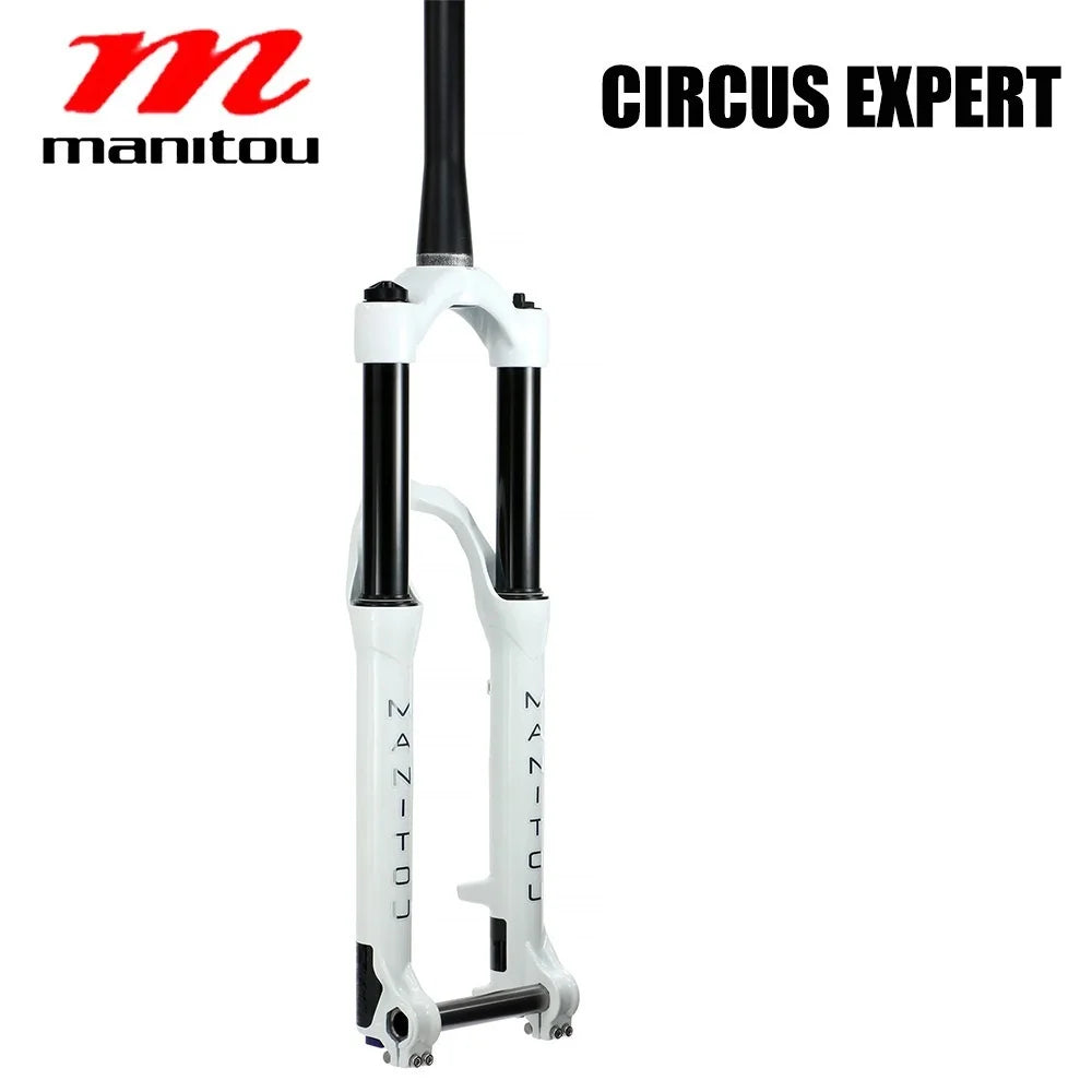 Manitou Circus Expert DJ Fork 26" Air Suspension Fork 100mm Travel 110x20mm Boost Tapered