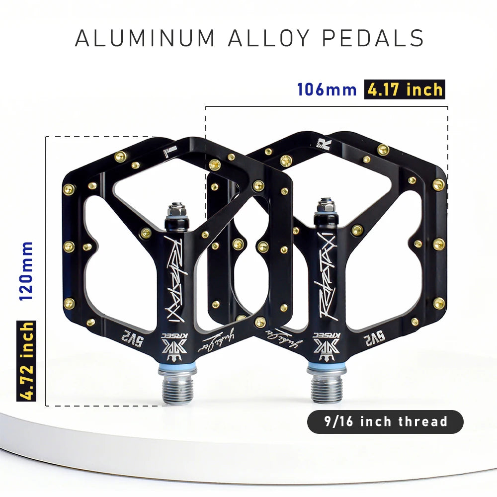 Upgraded CNC Aluminum Alloy Pedals with Pins