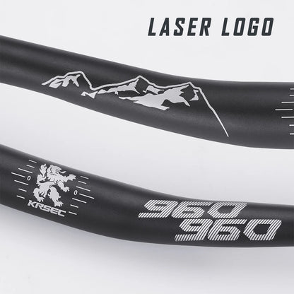 Upgraded 31.8mm MTB Riser Handlebar – Aluminum Alloy, 25mm Rise, 780mm Width