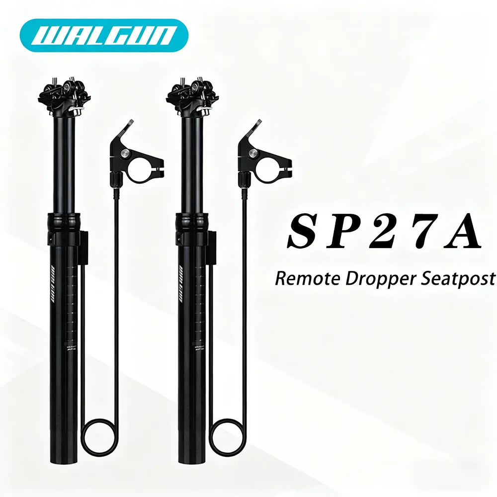 MTB Hydraulic Dropper Seat post – Remote Adjustable Telescopic Seat Post, 27.2/30.9/31.6mm