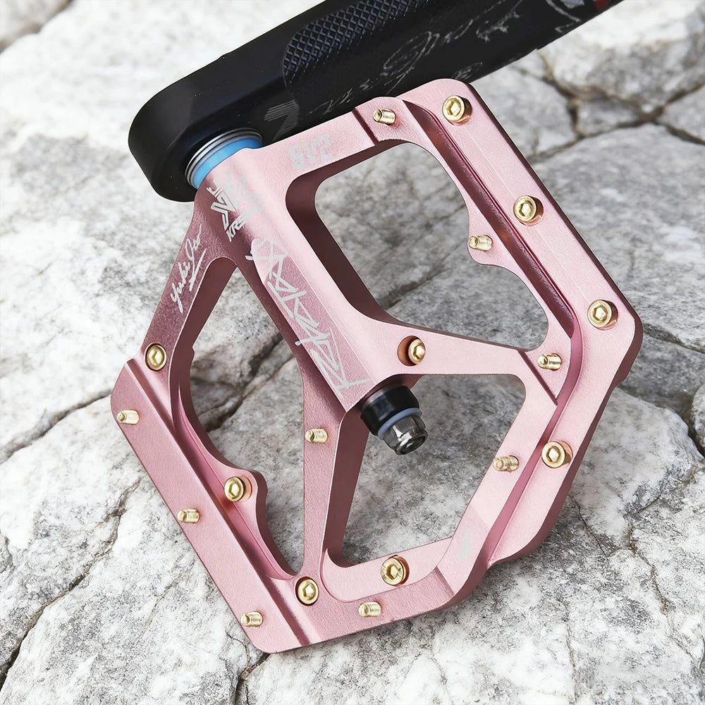 Upgraded CNC Aluminum Alloy Pedals with Pins