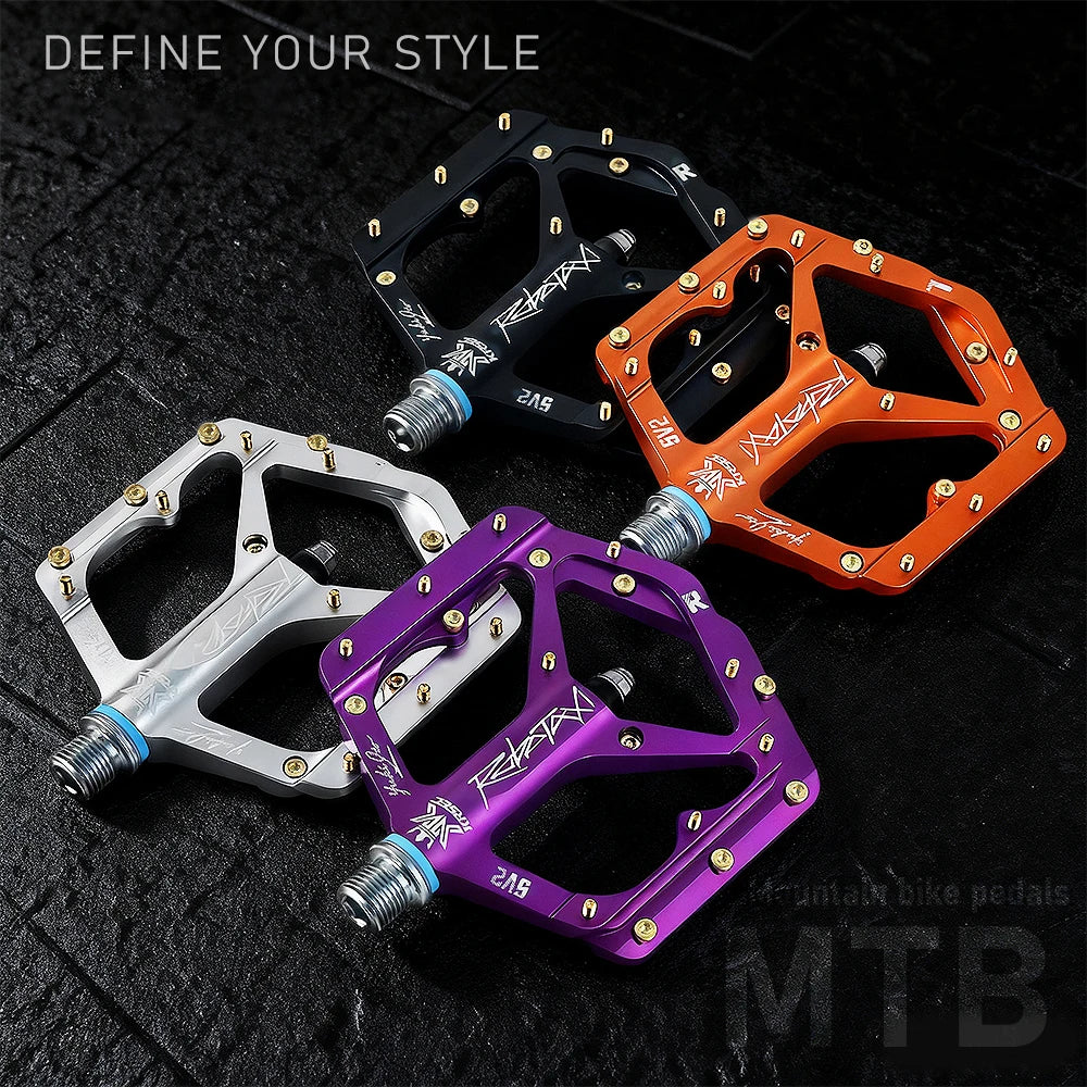 Upgraded CNC Aluminum Alloy Pedals with Pins