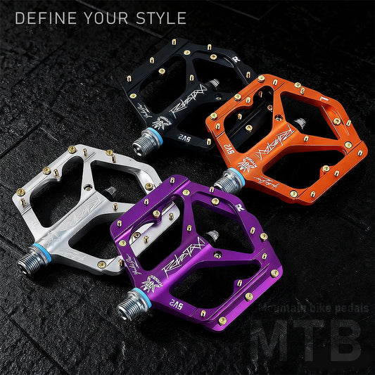 Upgraded CNC Aluminum Alloy Pedals with Pins