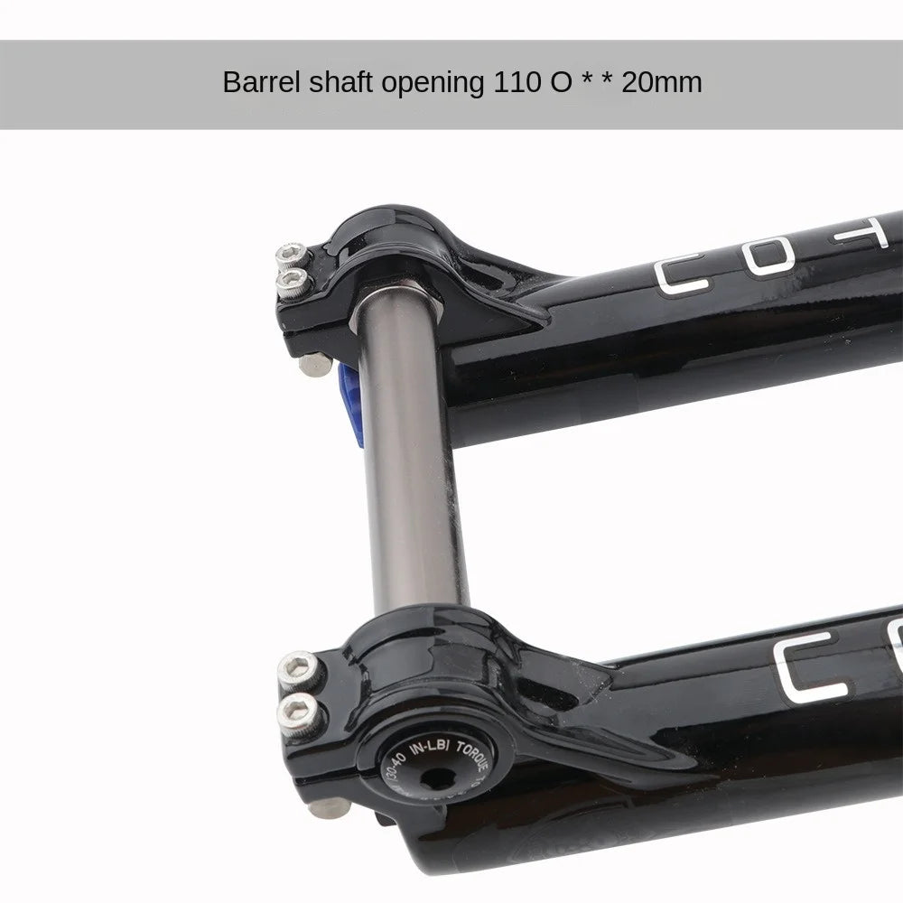Manitou Circus Expert DJ Fork 26" Air Suspension Fork 100mm Travel 110x20mm Boost Tapered