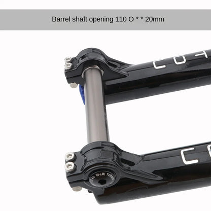Manitou Circus Expert DJ Fork 26" Air Suspension Fork 100mm Travel 110x20mm Boost Tapered
