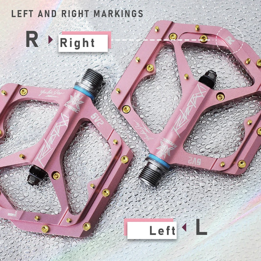 Upgraded CNC Aluminum Alloy Pedals with Pins