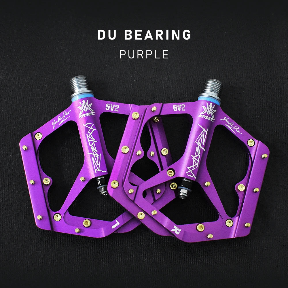 Upgraded CNC Aluminum Alloy Pedals with Pins