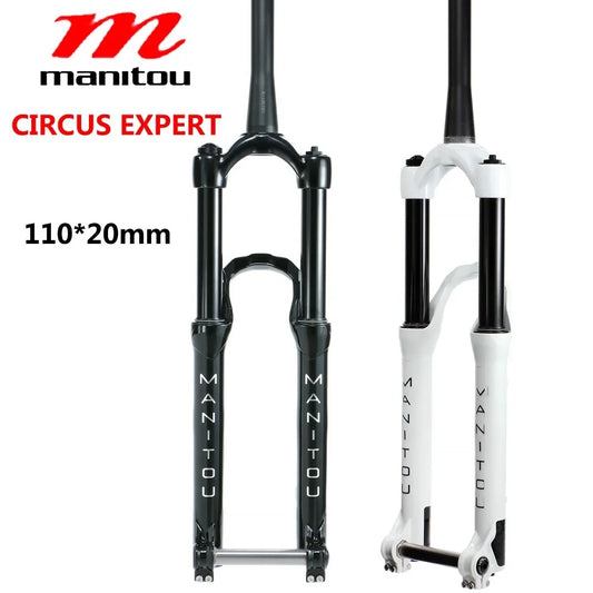 Manitou Circus Expert DJ Fork 26" Air Suspension Fork 100mm Travel 110x20mm Boost Tapered