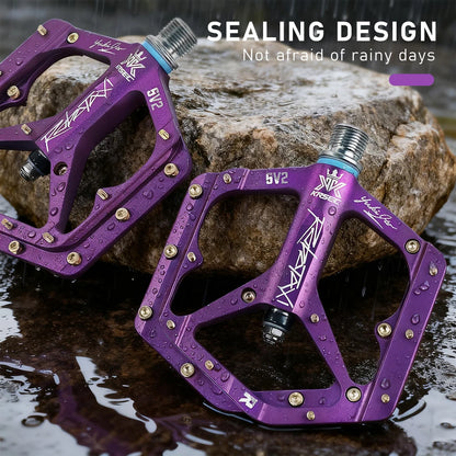Upgraded CNC Aluminum Alloy Pedals with Pins