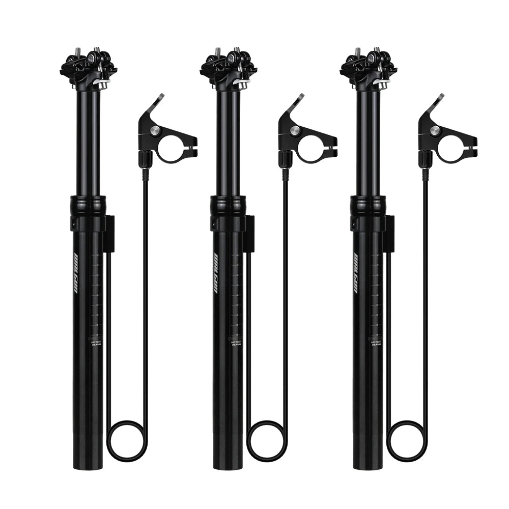 MTB Hydraulic Dropper Seat post – Remote Adjustable Telescopic Seat Post, 27.2/30.9/31.6mm