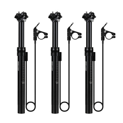 MTB Hydraulic Dropper Seat post – Remote Adjustable Telescopic Seat Post, 27.2/30.9/31.6mm
