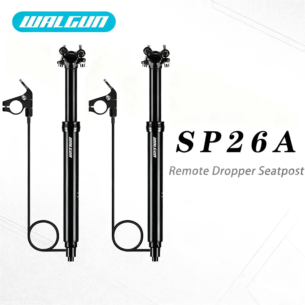 MTB Hydraulic Dropper Seat post – Remote Adjustable Telescopic Seat Post, 27.2/30.9/31.6mm