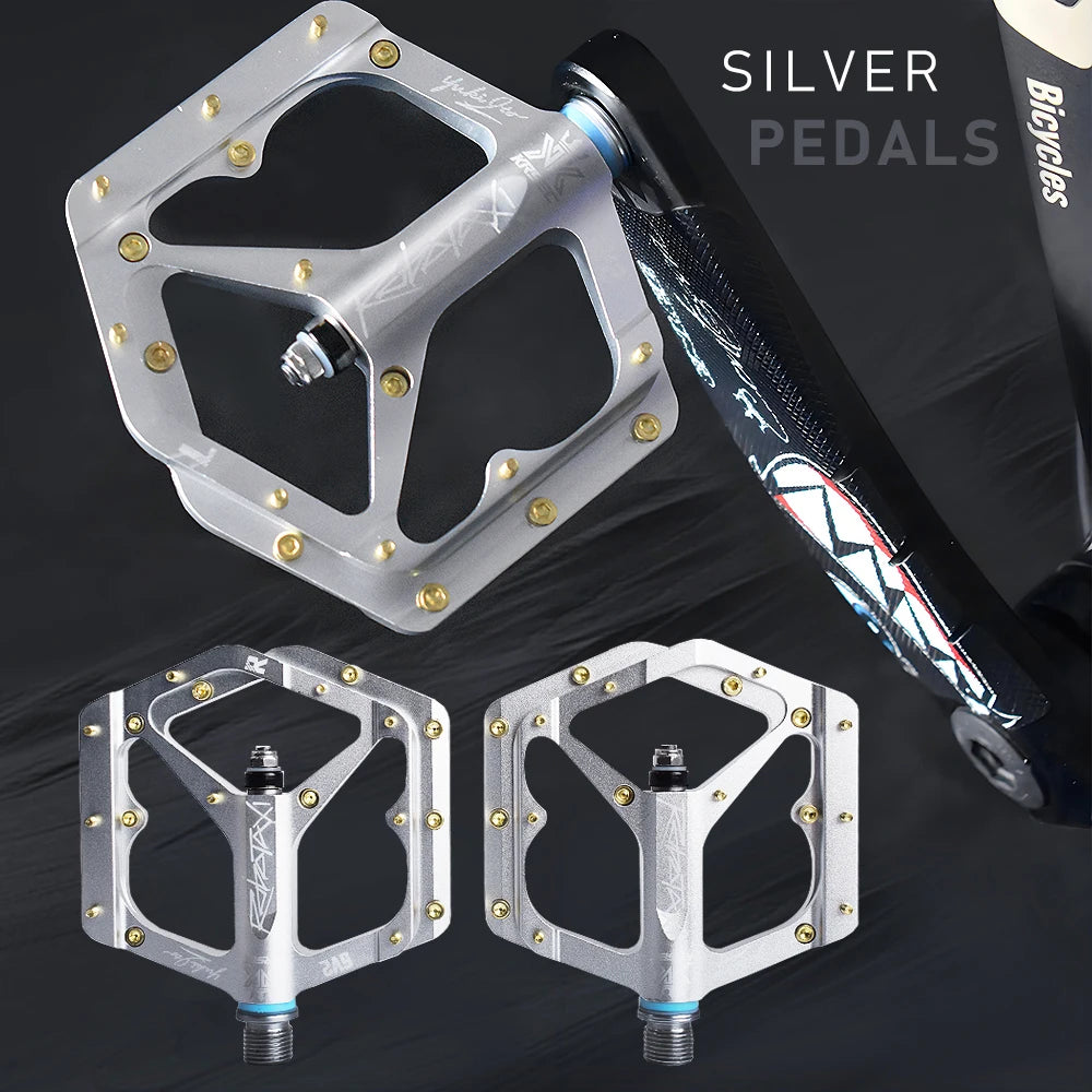 Upgraded CNC Aluminum Alloy Pedals with Pins