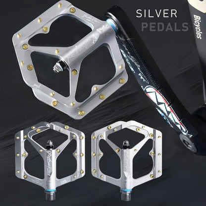 Upgraded CNC Aluminum Alloy Pedals with Pins