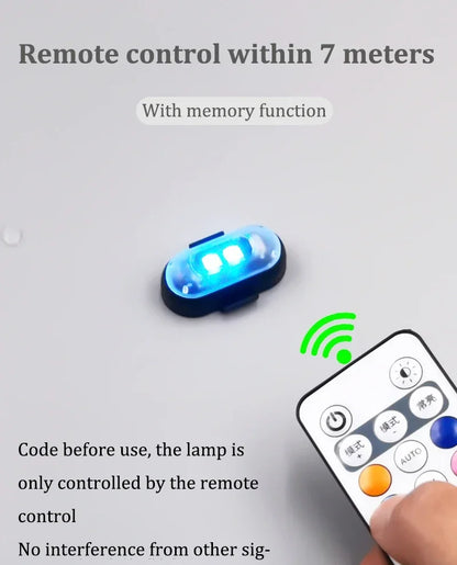 Rechargeable Velcro Rock lights
