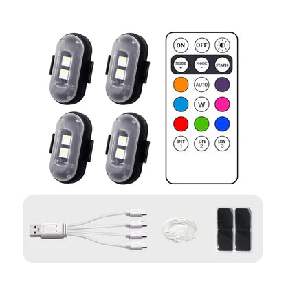 Rechargeable Velcro Rock lights