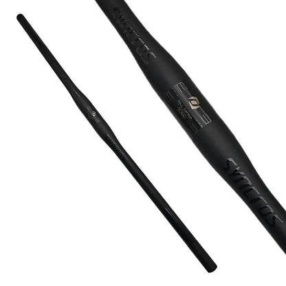 Upgraded Full Carbon Fiber MTB Handlebar – 31.8mm Straight/Riser Bar, 600–780mm Matte Finish