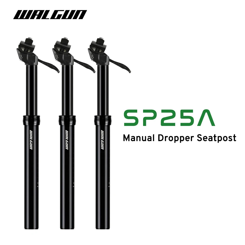 MTB Hydraulic Dropper Seat post – Remote Adjustable Telescopic Seat Post, 27.2/30.9/31.6mm