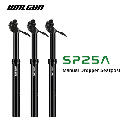 MTB Hydraulic Dropper Seat post – Remote Adjustable Telescopic Seat Post, 27.2/30.9/31.6mm