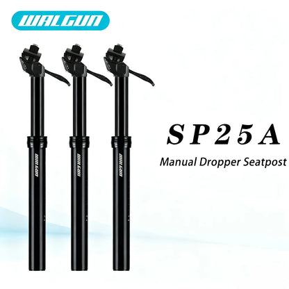 MTB Hydraulic Dropper Seat post – Remote Adjustable Telescopic Seat Post, 27.2/30.9/31.6mm