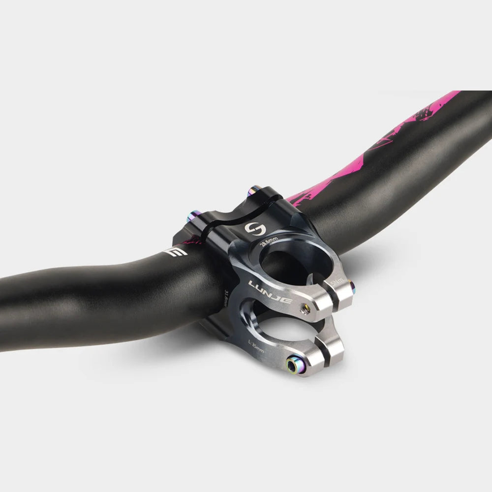 Upgraded with pattern 31.8mm MTB Riser Handlebar – Aluminum Alloy, 720/780mm Downhill Bike Bar