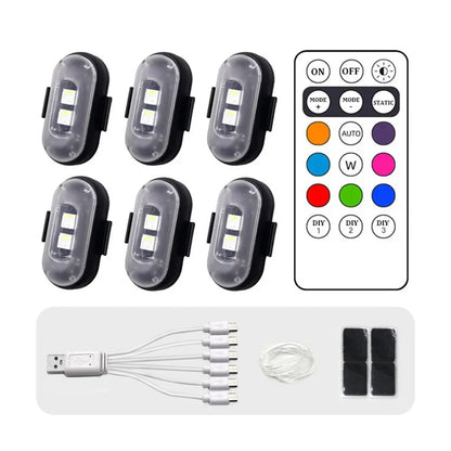 Rechargeable Velcro Rock lights