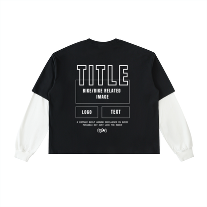 Custom Full Sleeve Tee (Logo Design)