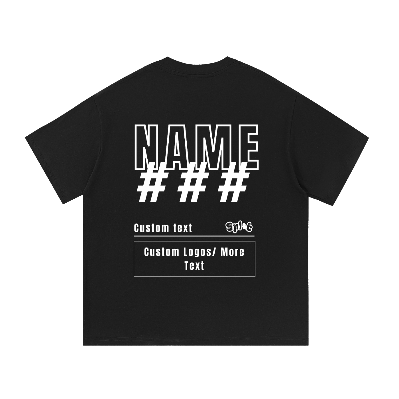Custom T-Shirt (Number Design)