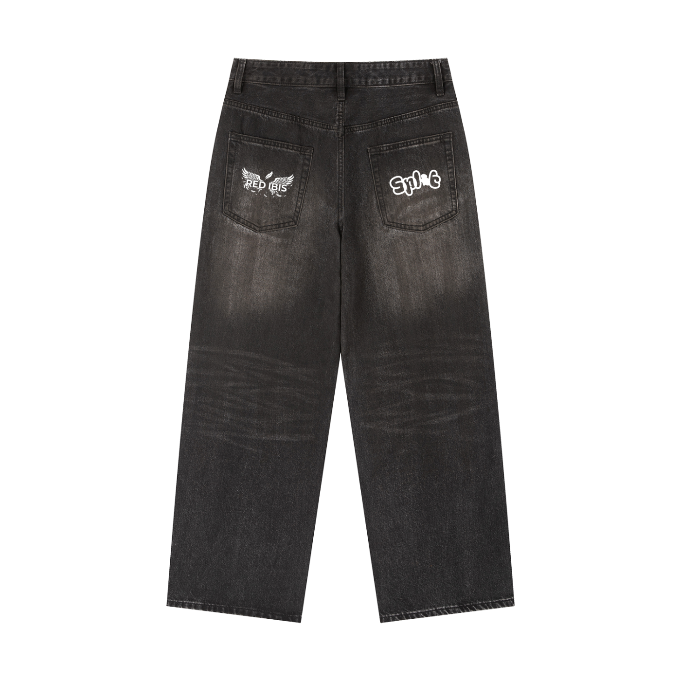 Red Ibis X Splat baggy jeans